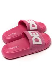 PINK WOMEN'S SLIDES - MOLLY