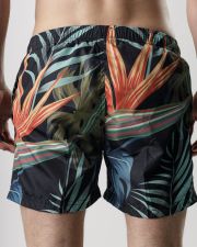 BLACK MEN'S BEACH SHORTS