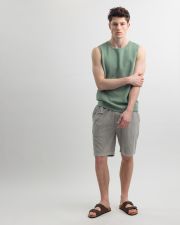 KHAKI MEN'S SINGLET