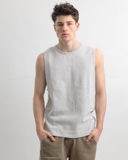 GREY MEN'S SINGLET
