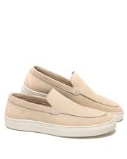 BEIGE MEN'S SLIP-ON SHOES - ALF