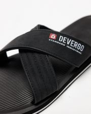 BLACK MEN'S SLIDES - DANNY