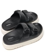 BLACK WOMEN'S SLIDES - SYDNEY