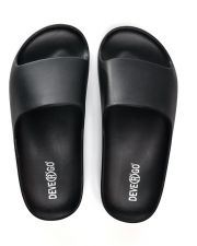 BLACK WOMEN'S SLIDES - DORIS NEW