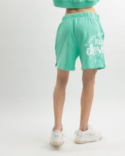 BLUE WOMEN'S SHORTS