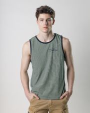 GREEN MEN'S SINGLET