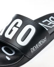 BLACK MEN'S SLIDES - CARAVEL MILLENIUM