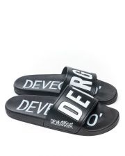 BLACK MEN'S SLIDES - CARAVEL MILLENIUM