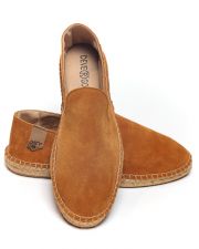 YELLOW MEN'S SLIP-ON SHOES - CINCINNATI