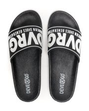 BLACK MEN'S SLIDES - BEACH