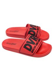RED MEN'S SLIDES - BEACH