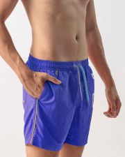 BLUE MEN'S BEACH SHORTS