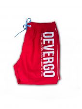 RED MEN'S BEACH SHORTS