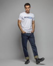 WHITE MEN'S SHORT SLEEVE T-SHIRT