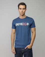 BLUE MEN'S SHORT SLEEVE T-SHIRT