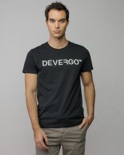 BLACK MEN'S SHORT SLEEVE T-SHIRT