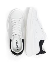 WHITE MEN'S SNEAKER - GOLD