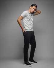 BLACK MEN'S SWEATPANTS