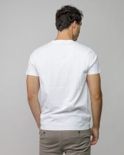 WHITE MEN'S SHORT SLEEVE T-SHIRT