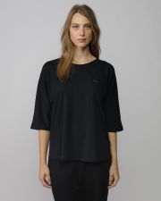 BLACK WOMEN'S SHORT SLEEVE T-SHIRT