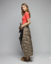 CORAL WOMEN'S SHORT SLEEVE TURTLENECK T-SHIRT