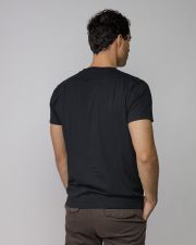 BLACK MEN'S SHORT SLEEVE T-SHIRT