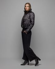 BROWN WOMEN'S LONG SLEEVE BODYSUIT