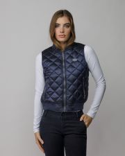 BLUE WOMEN'S QUILTED VEST