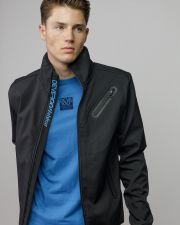 BLACK MEN'S TRANSITION COAT