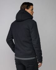 BLACK MEN'S TRANSITION COAT