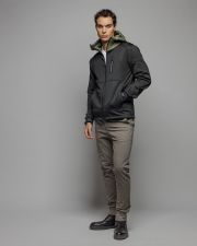 KHAKI MEN'S TRANSITION COAT