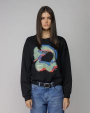 BLACK WOMEN'S SWEATER