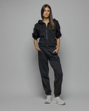 BLACK WOMEN'S SWEATPANTS