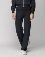 BLACK WOMEN'S KNITTED PANTS