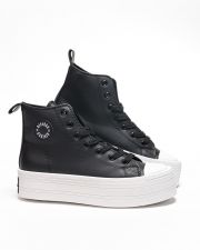 BLACK WOMEN'S SNEAKERS - MEGI