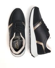 BLACK WOMEN'S SNEAKERS - MARIA