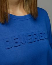 BLUE WOMEN'S SWEATER