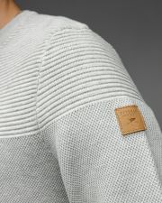 BEIGE MEN'S KNITTED SWEATER