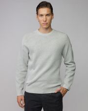 BEIGE MEN'S KNITTED SWEATER