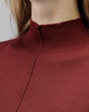 BORDEAUX WOMEN'S KNITTED SWEATER