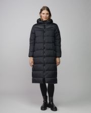 BLACK WOMEN'S LONG WINTER COAT