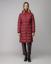 BORDEAUX WOMEN'S LONG WINTER COAT
