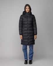 BLACK WOMEN'S LONG WINTER COAT