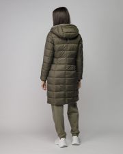 KHAKI WOMEN'S LONG WINTER COAT