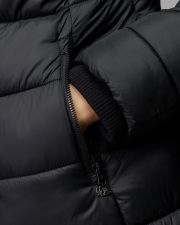 BLACK WOMEN'S LONG WINTER COAT