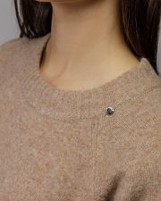 BROWN WOMEN'S KNITTED DRESS