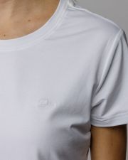 WHITE WOMEN'S SHORT SLEEVE T-SHIRT