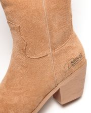 BEIGE WOMEN'S BOOTS - EMILIA