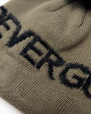 KHAKI WOMEN'S KNITTED BEANIE