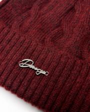 BORDEAUX WOMEN'S KNITTED BEANIE